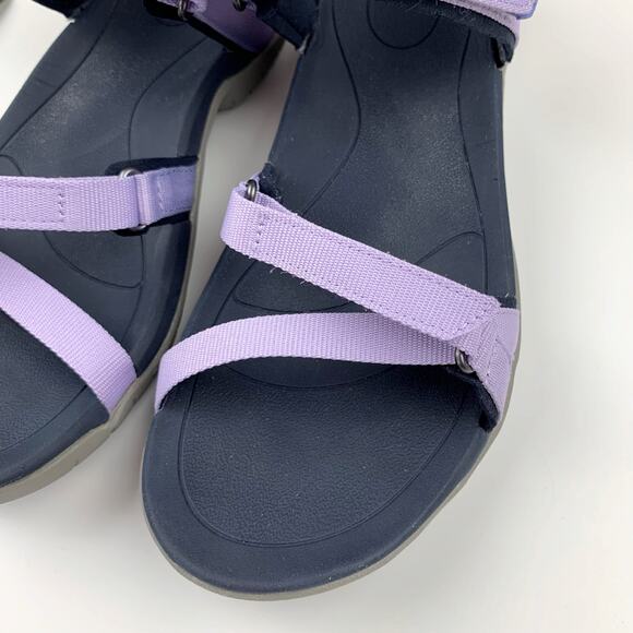Teva Verra Sport Sandals Purple Adjustable Hiking Outdoor Women's 7 - Picture 3 of 12
